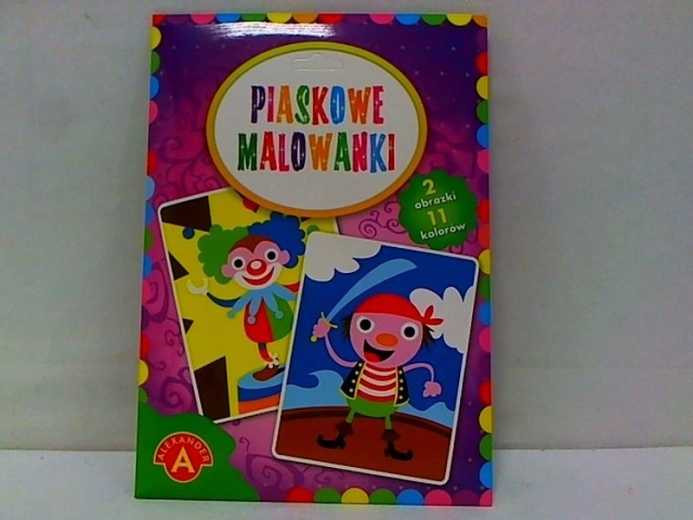 Slikanje s peskom – klovn in pirat