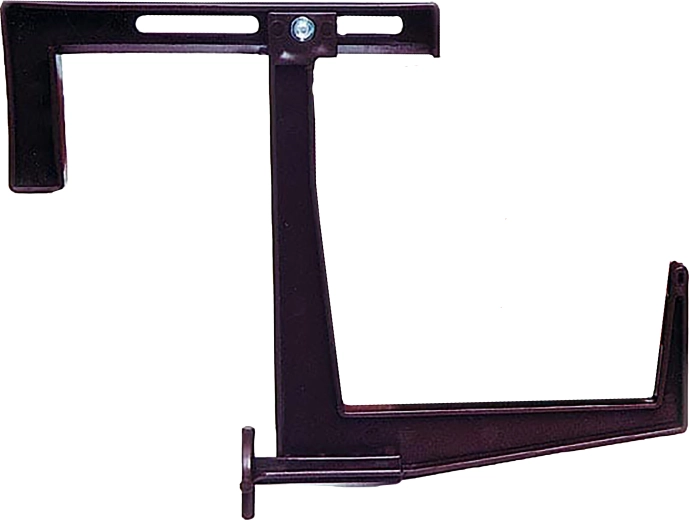 Nastavljiv balkonski nosilec za korita 15 × 13 cm, terakota