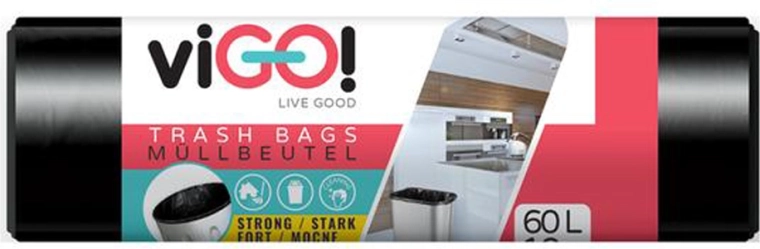 Vrečke za smeti 60 l VIGO DeLuxe, 10 kos