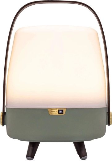 Kooduu Lite-up Play Mini portable lamp with JBL speaker – Green