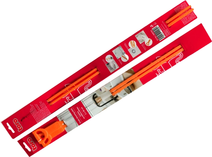 Prilagodljive čistilne palčke za odtoke TORO 2×50 cm