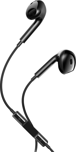 Žične slušalke Maxlife MXEP-04 USB-C črne