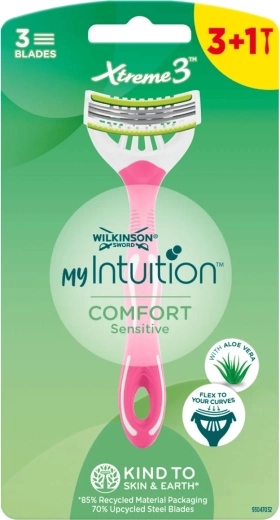 Wilkinson My Intuition Xtreme3 Comfort Sensitive disposable women's razor 3+1