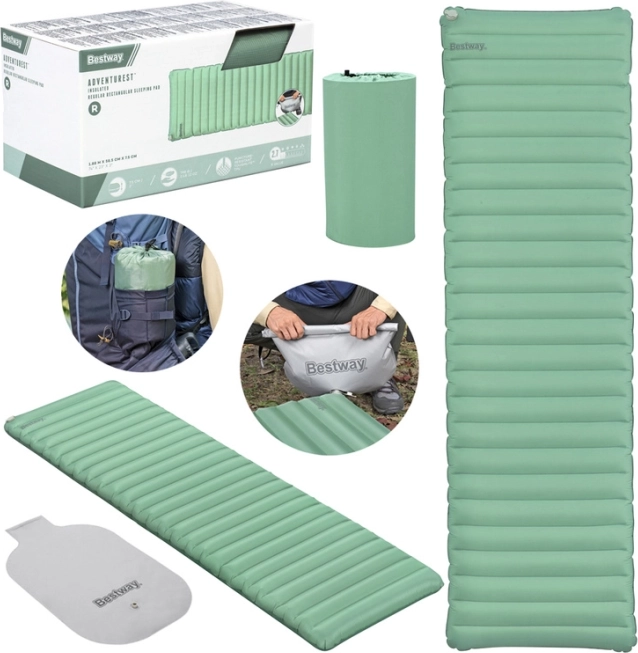 Napihljiva blazina Bestway AdventuRest 188 x 58,5 x 7,5 cm