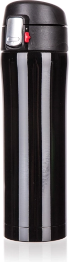 Potovalni termo lonček BODO 0,43 l iz nerjavečega jekla – črna