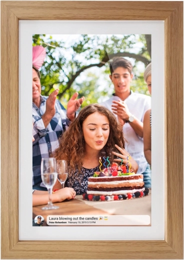 Pametni digitalni foto-okvir 10,1" z Wi‑Fi in zaslonom IPS na dotik