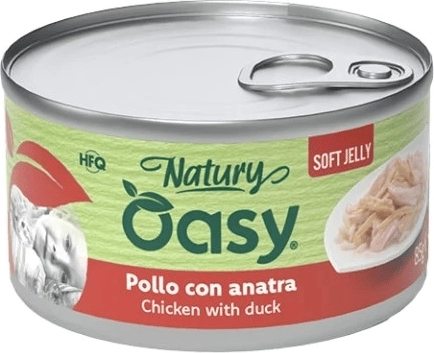 Oasy Natury Soft Jelly piščanec z raco 150 g