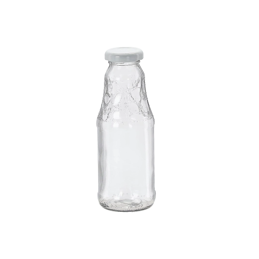 Steklenička 330 ml s pokrovom 38 mm za sokove in sirupe