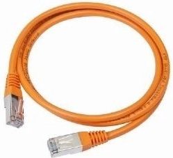 Patch kabel kat.5e oranžen 0,25 m