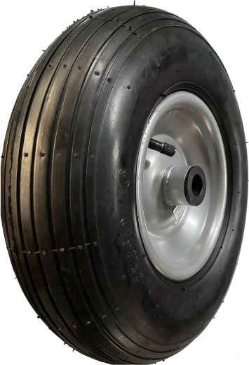 Napihljivo kolo za transportni voziček 300 mm s kovinskim diskom in ležajem 20 mm