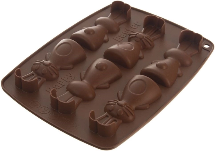 6 podrobnih oblik zajčkov naenkrat