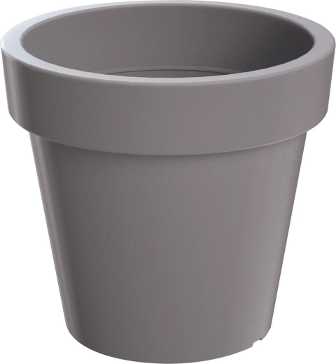 Lonec za rože Lofly 24,5 cm siv kamen