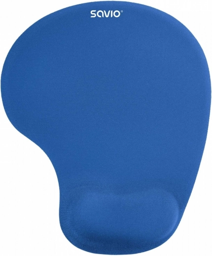 Ergonomska modra podloga za miško s podporo za zapestje SAVIO