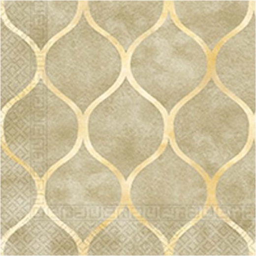 Prtički z orientalskim vzorcem, 3-slojni 33 × 33 cm