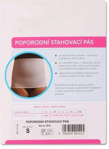 Poporodni kompresijski pas velikost M
