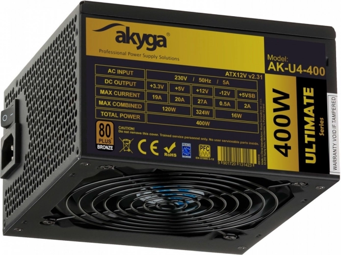 napajalnik Akyga AK-U4-400 400W 80+ Bronze