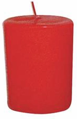 Dišeča sveča z vonjem vrtnice, rdeča 4 × 4,9 cm