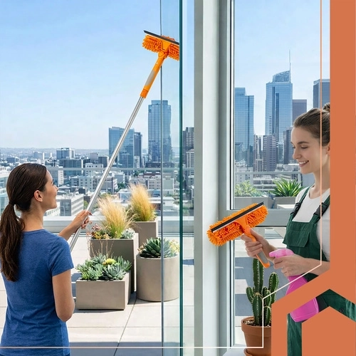 Teleskopska palica 1,8 m za varen doseg brez lestve