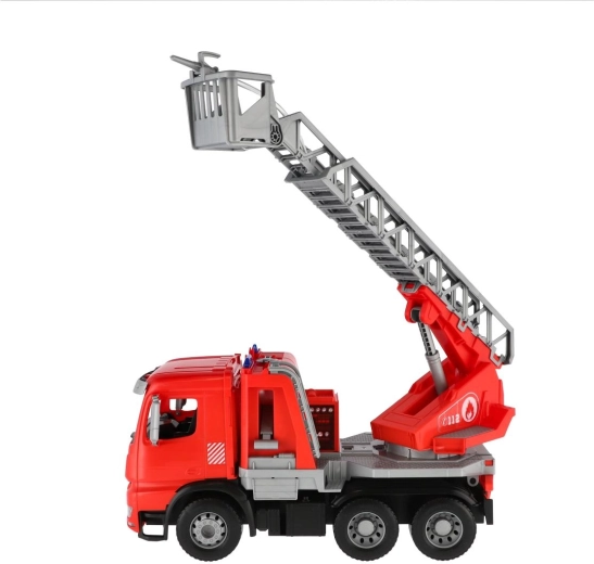 Extendable and rotating ladder