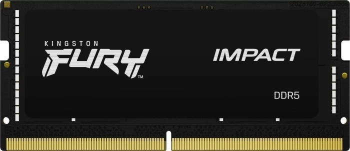 Pomnilnik DDR5 SODIMM KINGSTON FURY Impact 16 GB 4800 MHz CL38