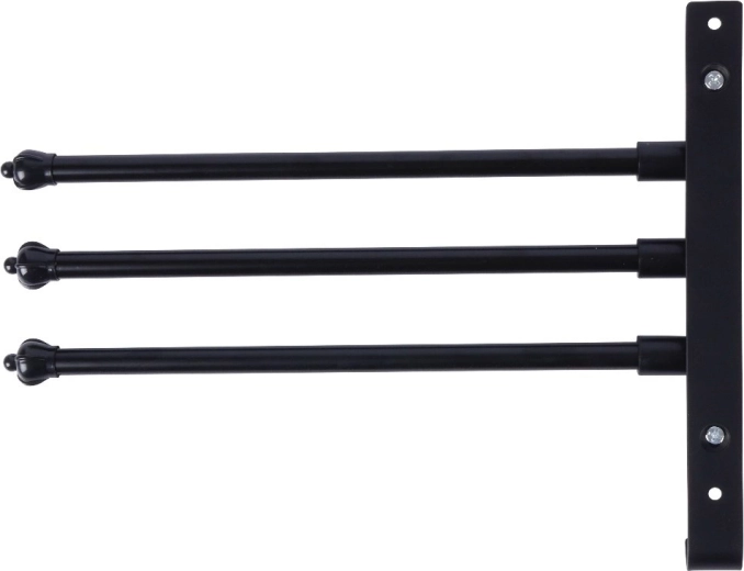 Vzdržljiva aluminijasta konstrukcija v mat črni