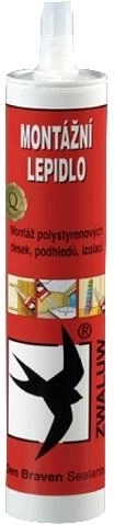 Montažno lepilo Den Braven 280 ml
