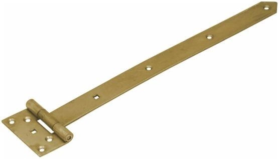 Tečaj za vratca 400 × 45 × 90 × 35 × 3 mm, rumeno pocinkan