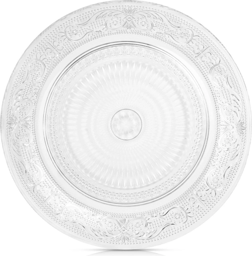 Stekleni desertni krožnik 18 cm