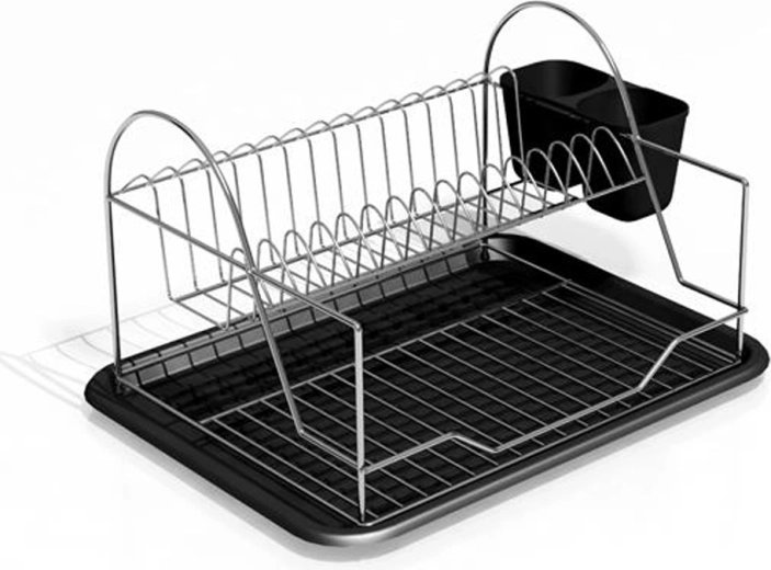 Žičnato odcejalno stojalo s pladnjem Toro 43 × 32 cm