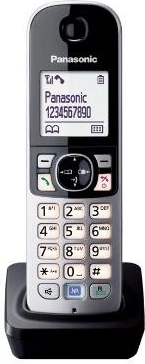 Nabor dodatnega brezžičnega telefona Panasonic črna