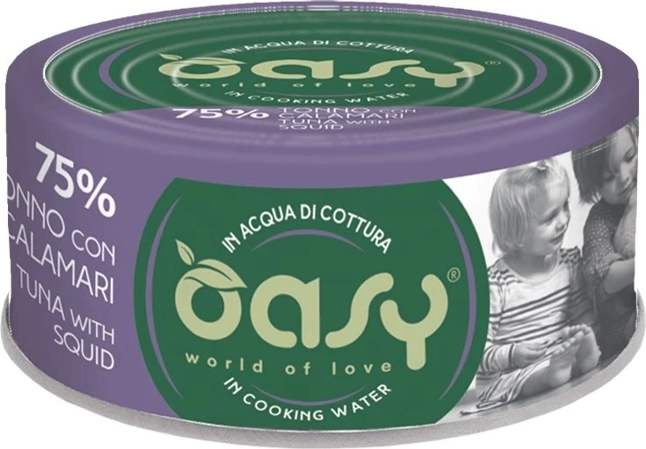 Oasy More Love tuna s sipami 70 g