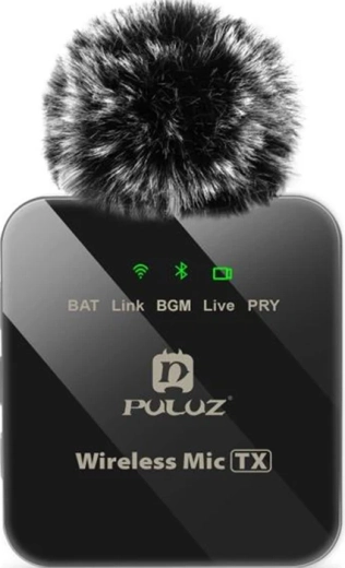 Puluz wireless lavalier microphone with USB-C receiver - 1 piece