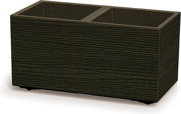 Cvetačnik Madera Case Eco Wood 57,7 cm – kavna