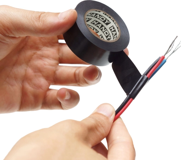 Black PVC Insulation Tape – Matte Black