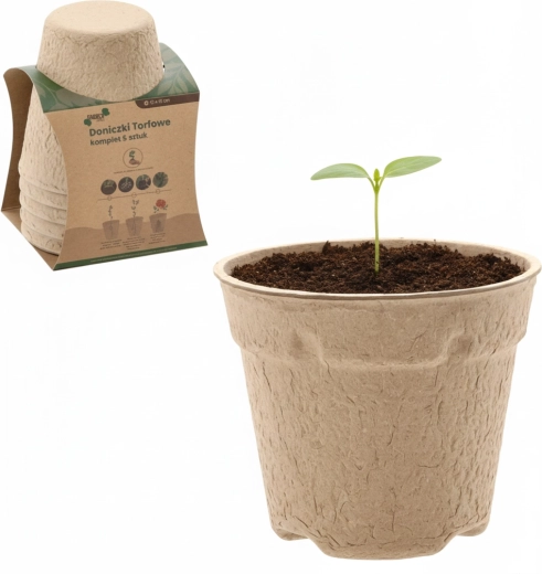 Set 5 šotnih lončkov 10 × 10 cm