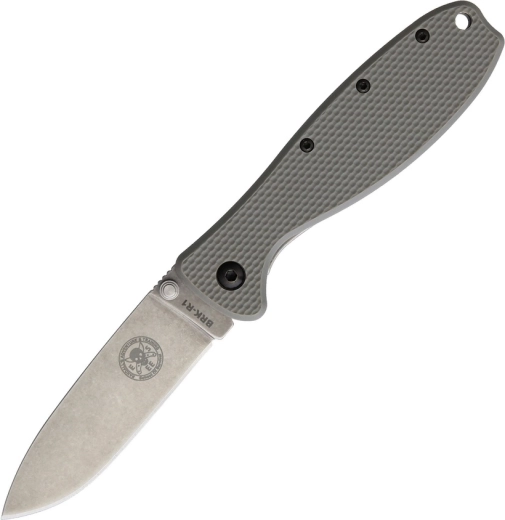 Esee Zancudo žepni nož 7,7 cm, stonewash, listnato zelena FRN