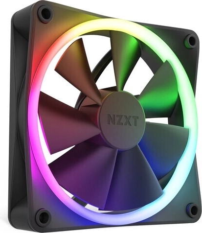 Ventilator NZXT F120 RGB 120mm črn