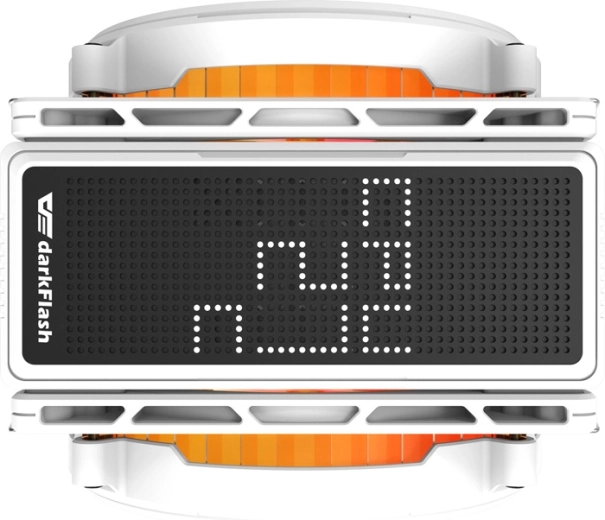 LED zaslon s temperaturo v realnem času