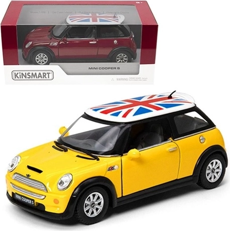 Nalepka za MINI Cooper S z motivom britanske zastave