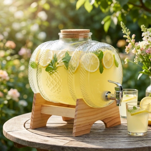 Leseno stojalo in plutovinast pokrov