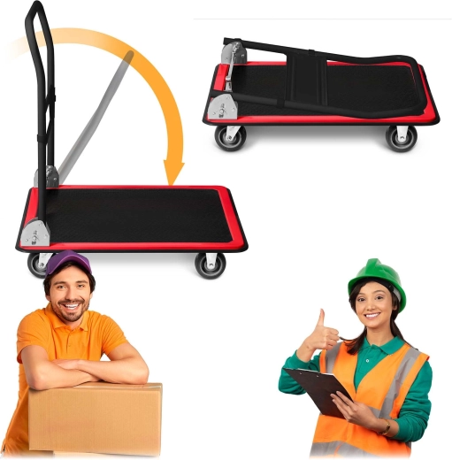 Zložljiv ročaj in enostavno manevriranje