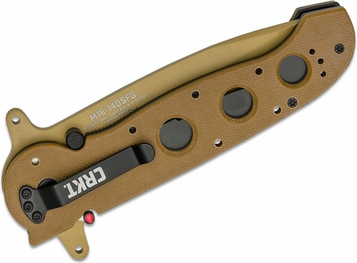 Durable G10 handle and pocket clip