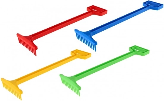 Plastične otroške grablje 43,5 cm – 4 barve
