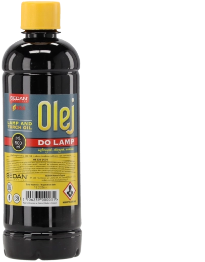 Parafinski olje za svetilke in bakle 500 ml ISKRA