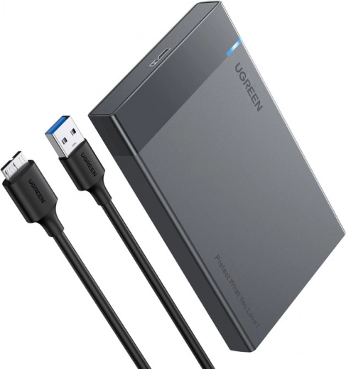 Ugreen ohišje za HDD/SSD disk SATA 2,5 USB 3.2 Gen 1