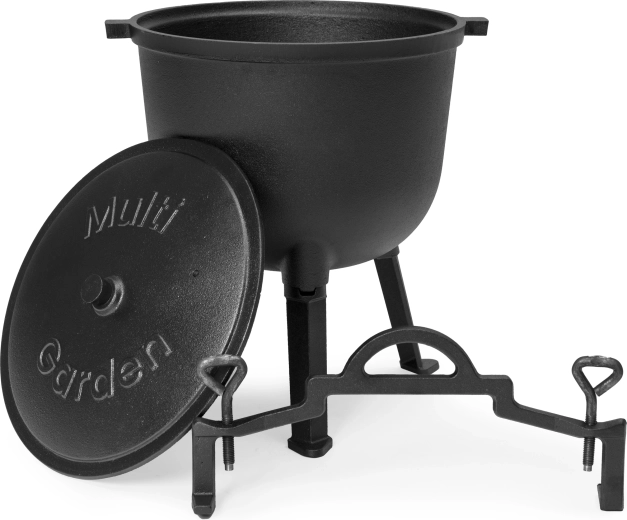 Komplet: lonec, pokrov in stojalo