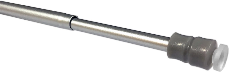 Teleskopska zavesna raztezna palica 25–40 cm, srebrna