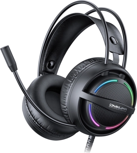 Igričarske slušalke onikuma x88 z rgb osvetlitvijo in mikrofonom