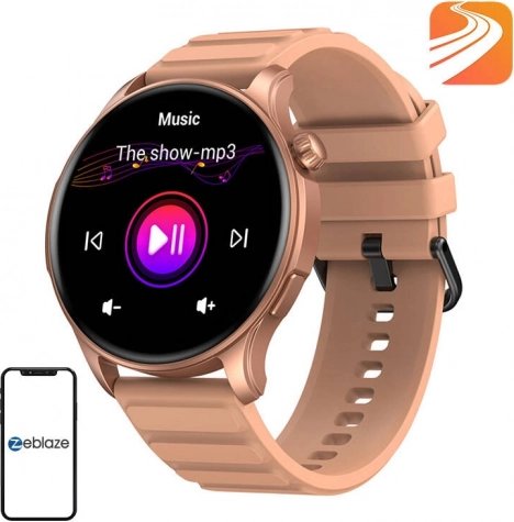 Pametna ura Zeblaze Btalk 3 Pro roza