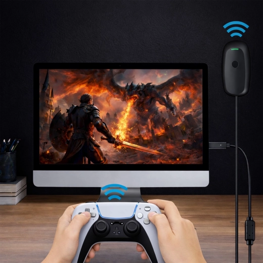 Brezžična povezava krmilnika Xbox 360 s PC